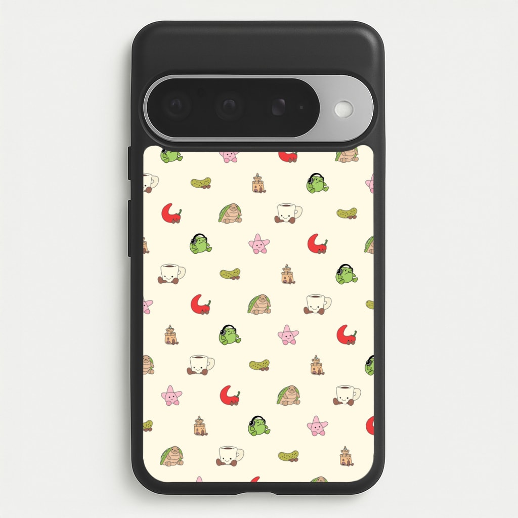Plushies Pattern Phone Case for Google Pixel 10 Pro XL