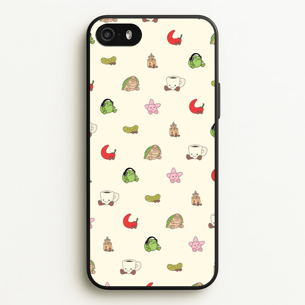 Plushies Pattern - Plushy Phone Case for iPhone 5 / 5s / SE 2016