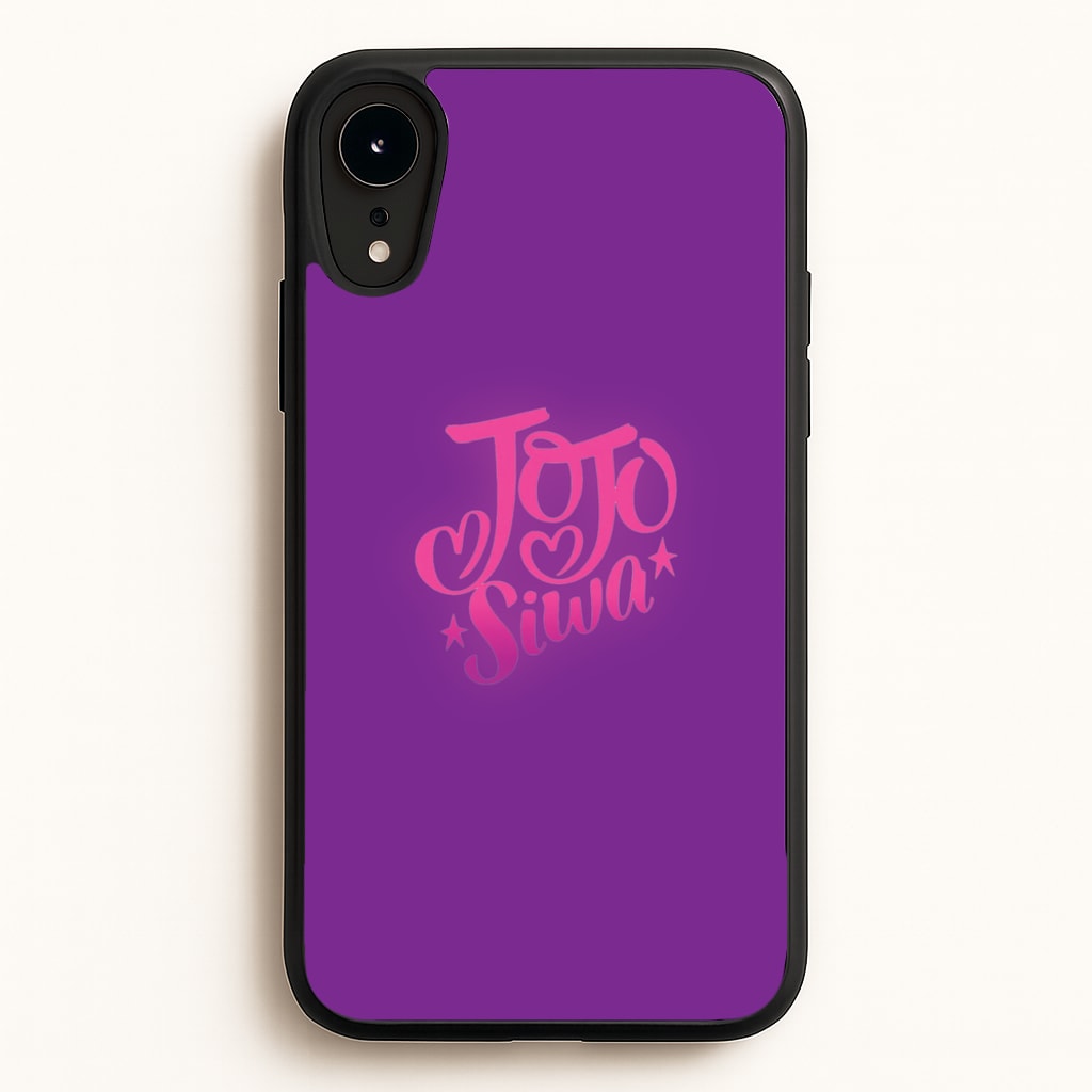 JoJo Siwa Love Heart - JoJo Siwa Phone Case for iPhone XR