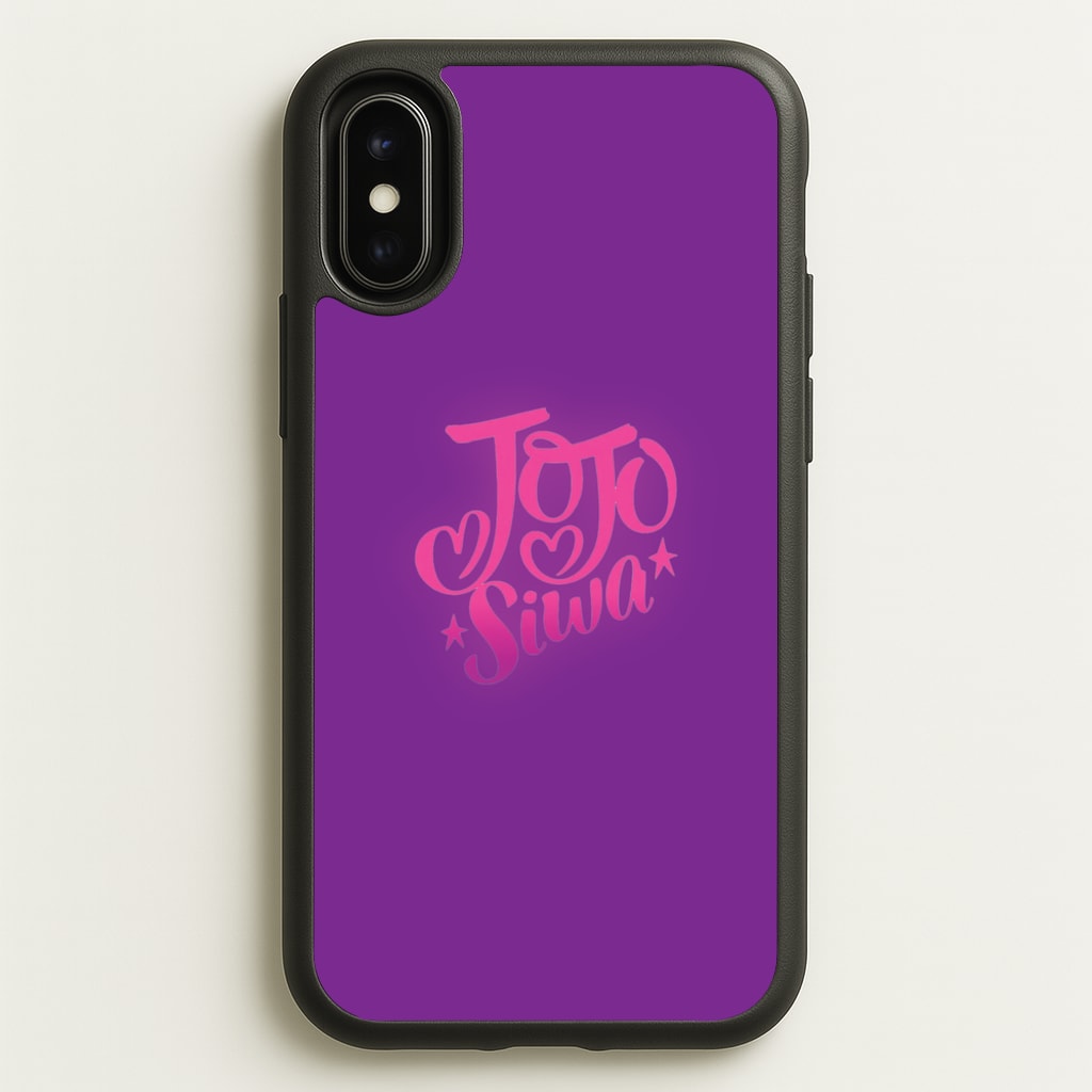 JoJo Siwa Love Heart - JoJo Siwa Phone Case for iPhone X / XS