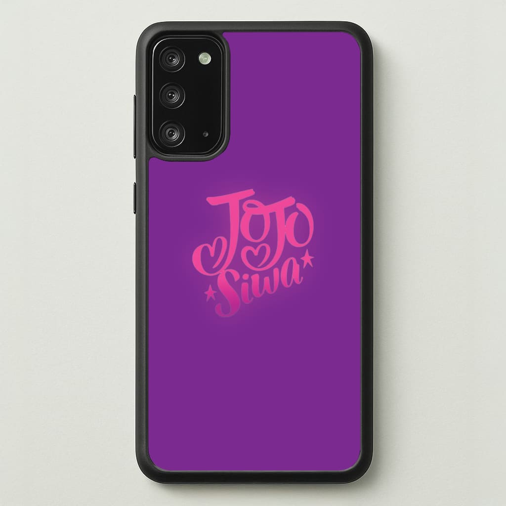 JoJo Siwa Love Heart - JoJo Siwa Phone Case for Galaxy Note 20