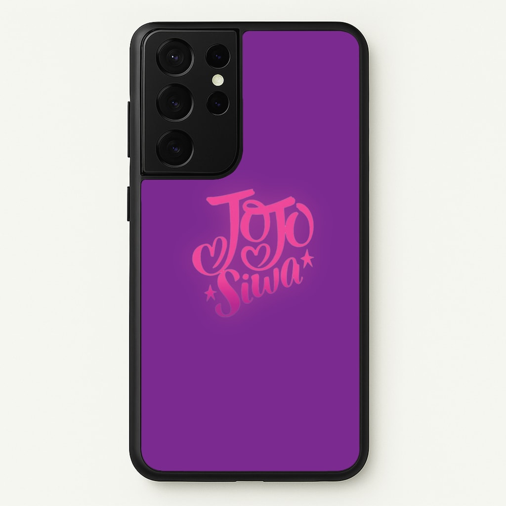 JoJo Siwa Love Heart - JoJo Siwa Phone Case for Galaxy S21 Ultra