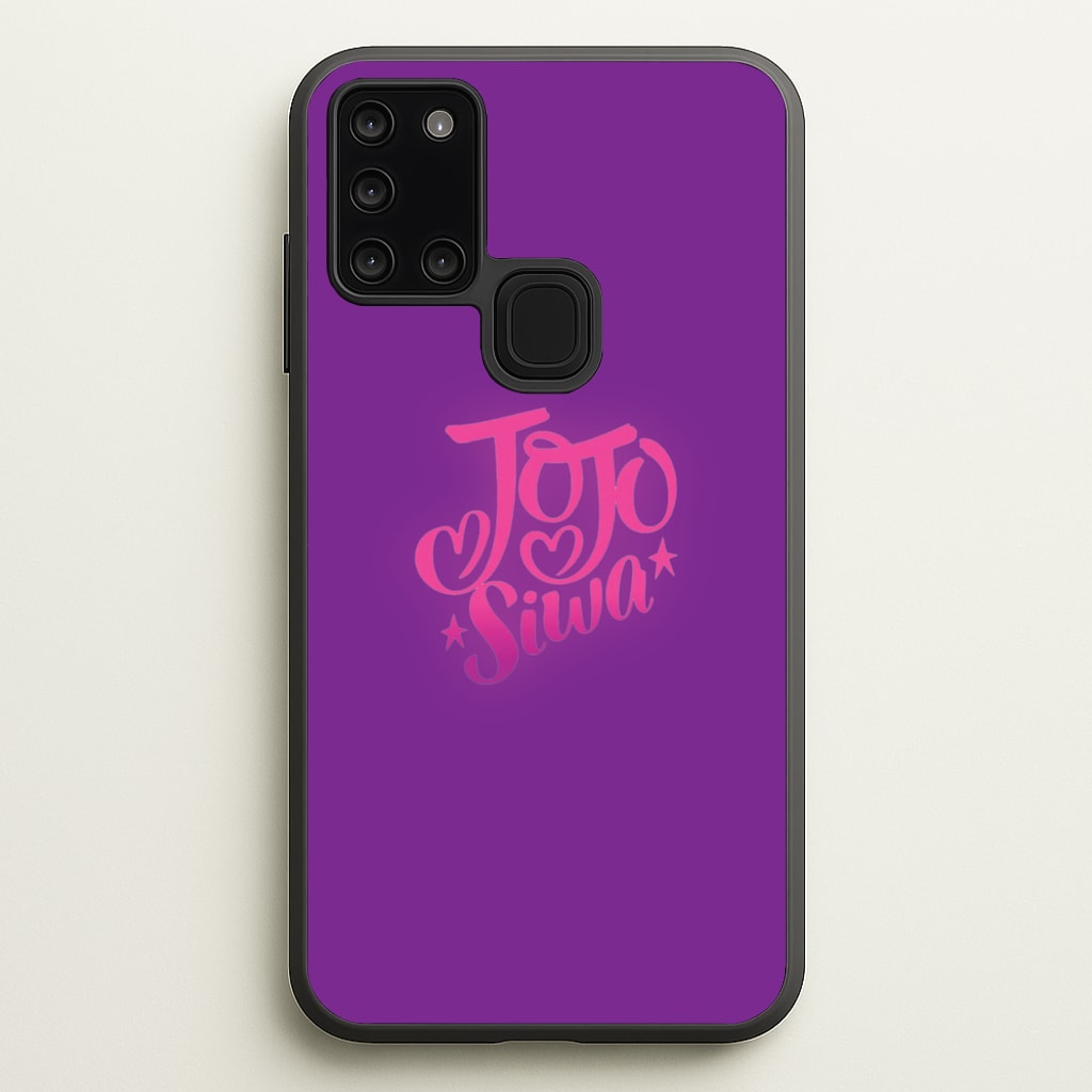 JoJo Siwa Love Heart - JoJo Siwa Phone Case for Galaxy A21s