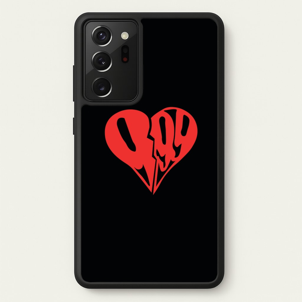 Heart - Juice - Juice WRLD Phone Case for Galaxy Note 20 Ultra