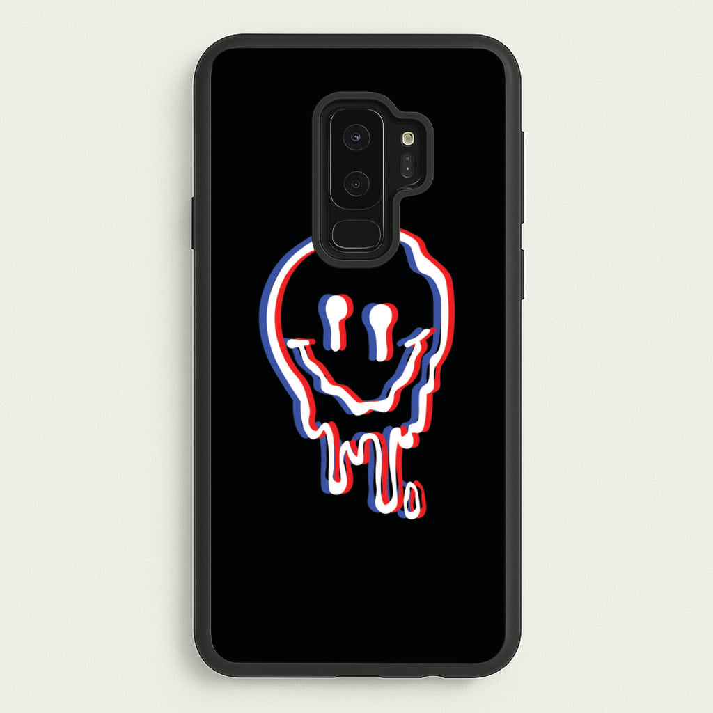 Red Smiley - Juice - Juice WRLD Phone Case for Galaxy S9 Plus