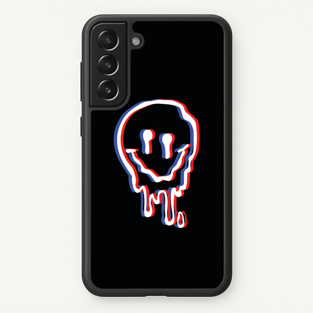 Red Smiley - Juice - Juice WRLD Phone Case for Galaxy S21 Plus