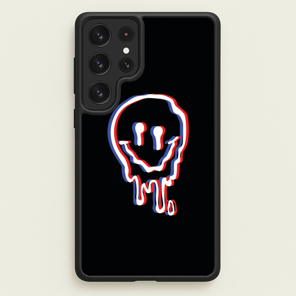 Red Smiley - Juice - Juice WRLD Phone Case for Galaxy S22 Ultra