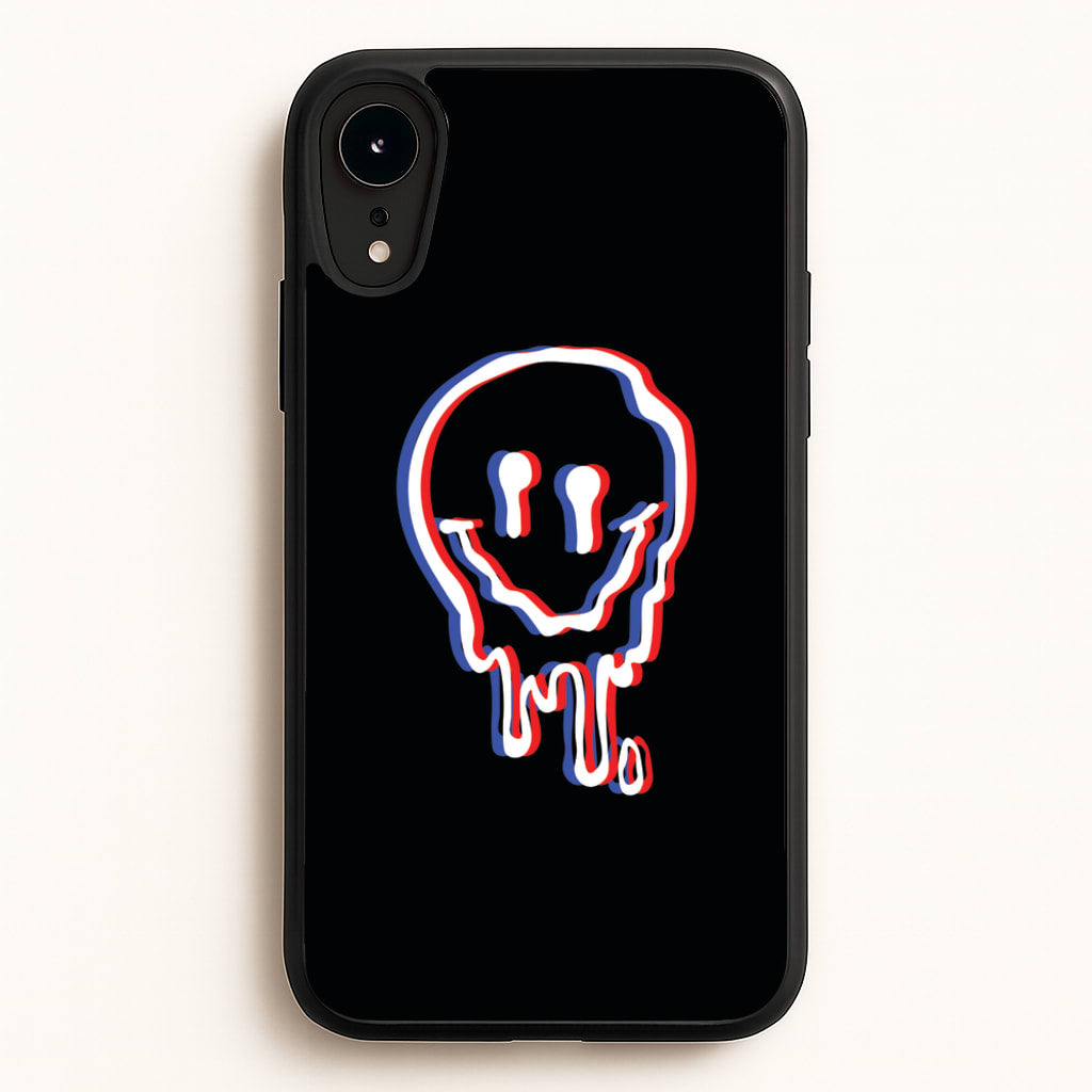 Red Smiley - Juice - Juice WRLD Phone Case for iPhone XR