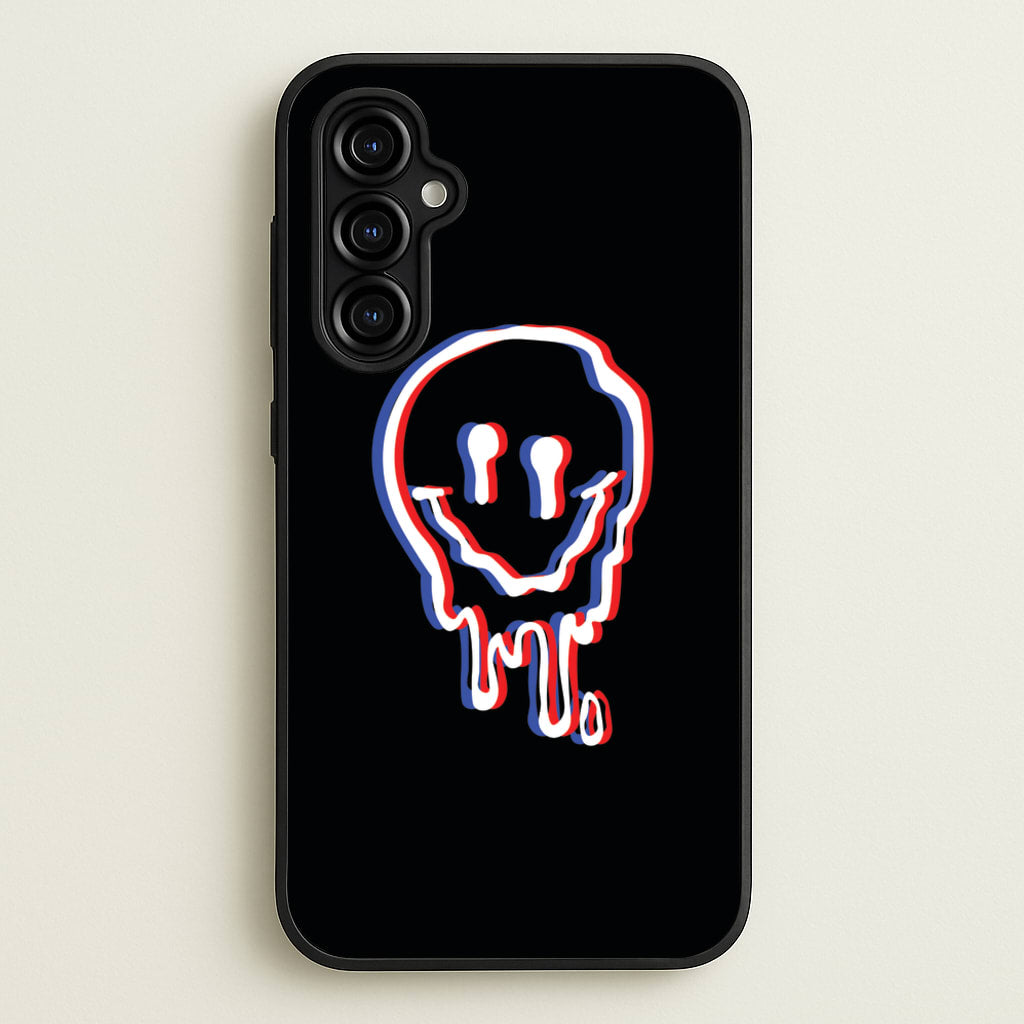 Red Smiley - Juice - Juice WRLD Phone Case for Galaxy A54