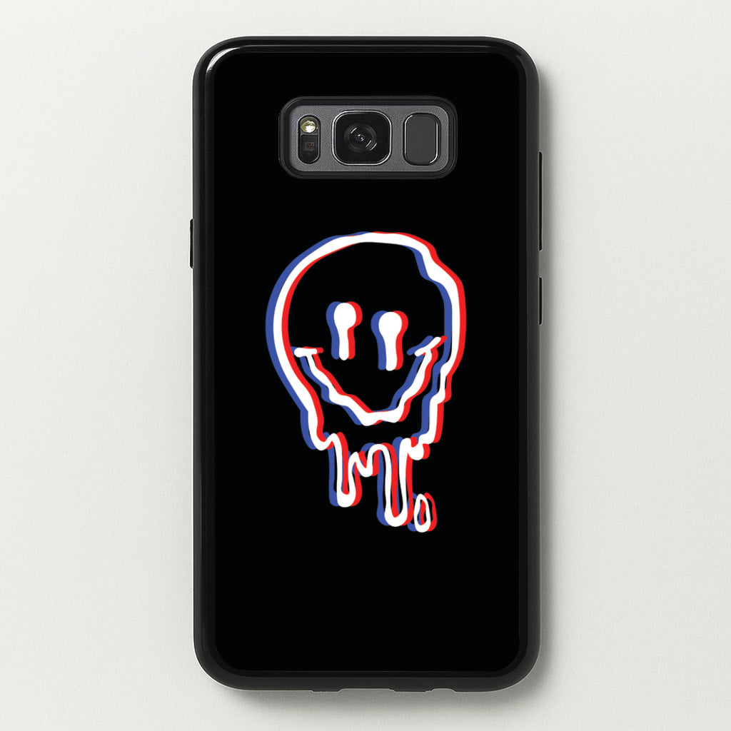 Red Smiley - Juice - Juice WRLD Phone Case for Galaxy S8