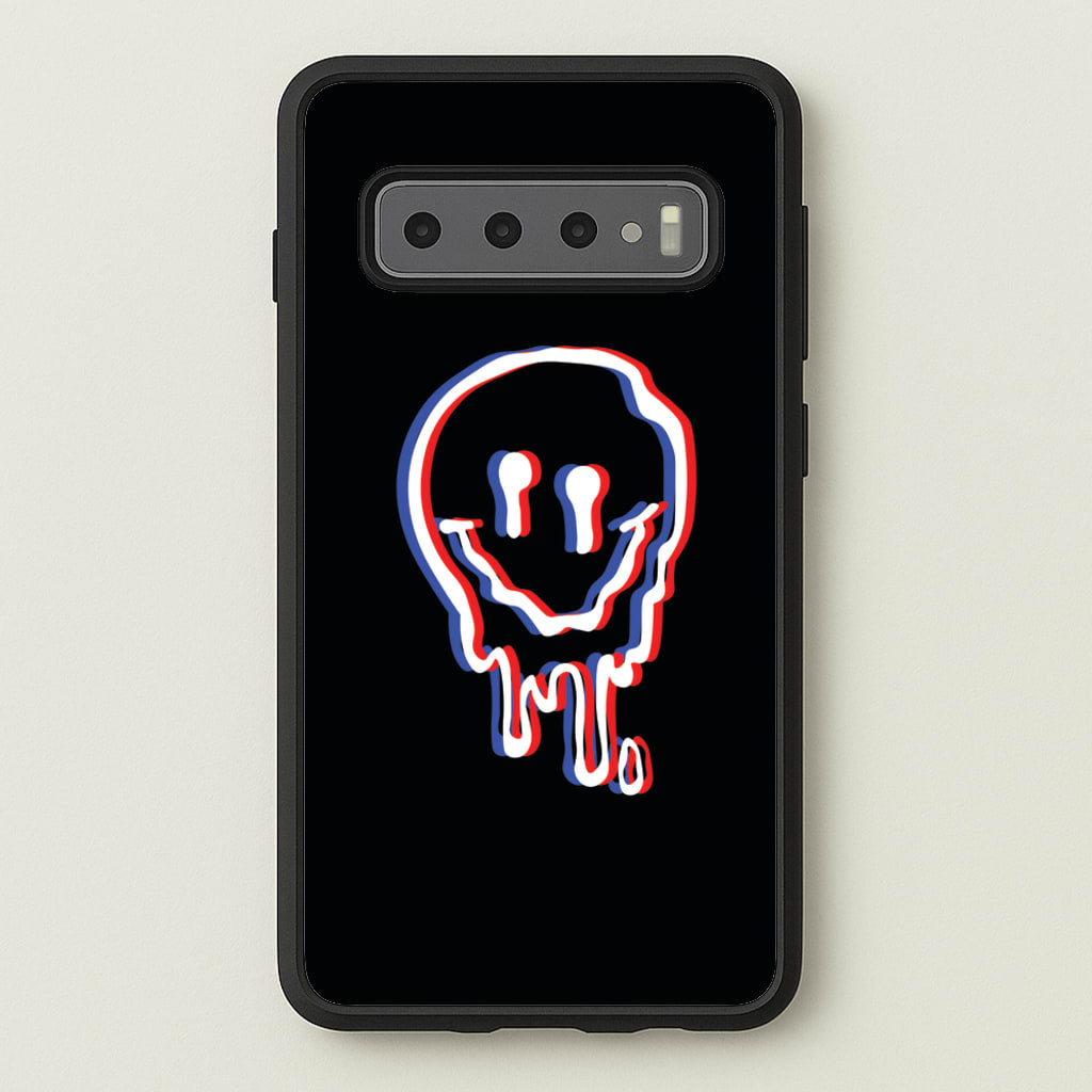 Red Smiley - Juice - Juice WRLD Phone Case for Galaxy S10 Plus
