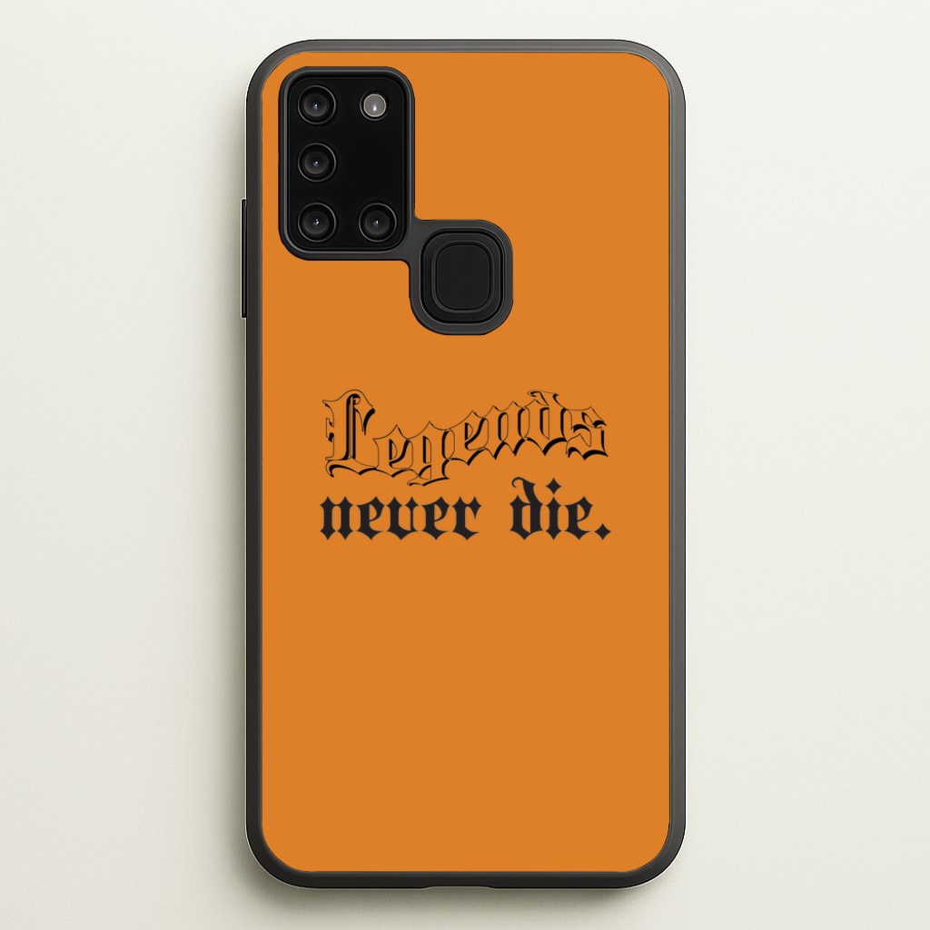 Legends Never Die - Juice - Juice WRLD Phone Case for Galaxy A21s