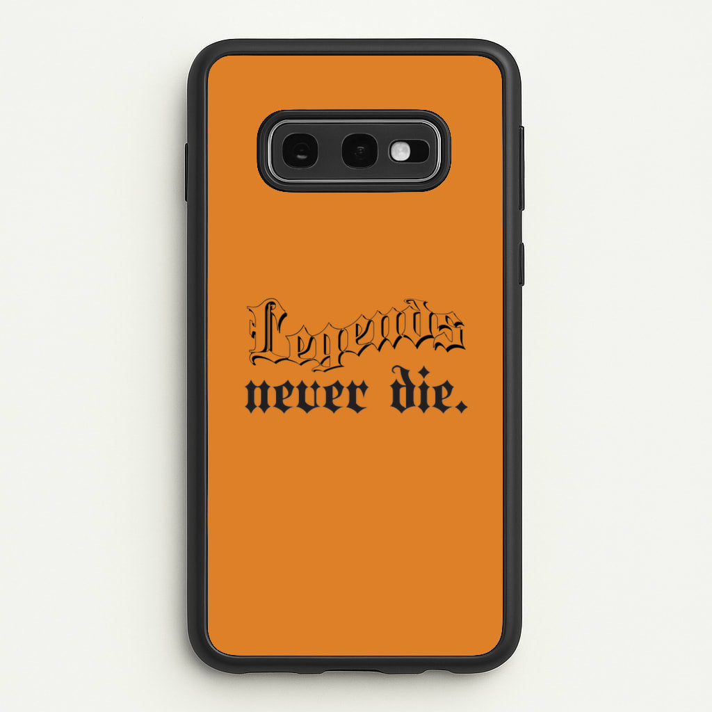Legends Never Die - Juice - Juice WRLD Phone Case for Galaxy S10e