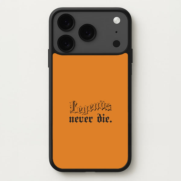 Legends Never Die - Juice Phone Case for iPhone 17 Pro Max