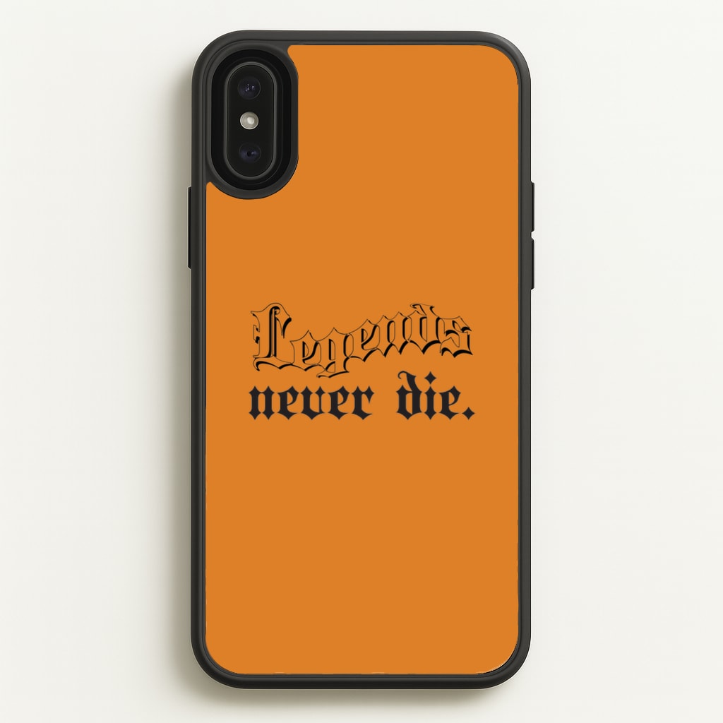 Legends Never Die - Juice - Juice WRLD Phone Case for iPhone XS Max