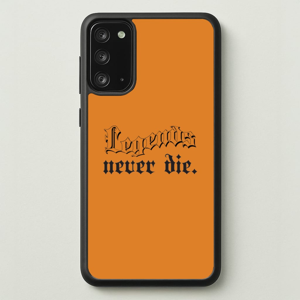 Legends Never Die - Juice - Juice WRLD Phone Case for Galaxy Note 20