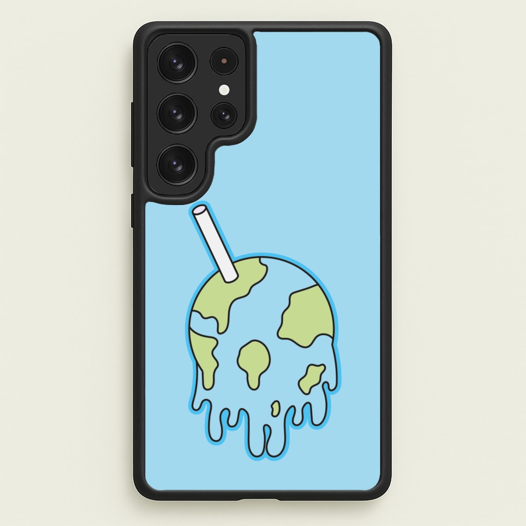 Straw - Juice - Juice WRLD Phone Case for Galaxy S22 Ultra