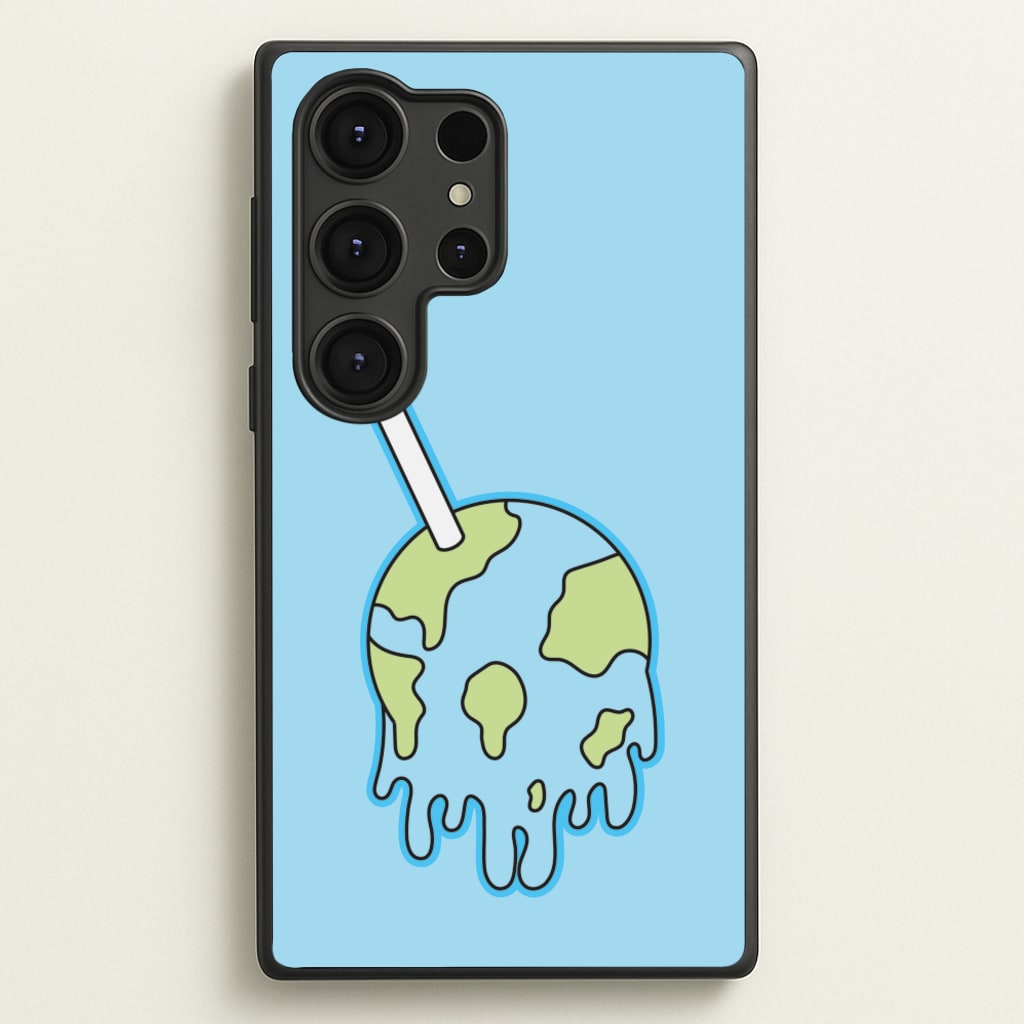 Straw - Juice - Juice WRLD Phone Case for Galaxy S25 Ultra
