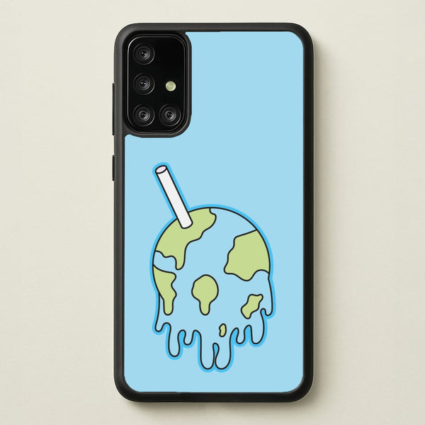 Straw - Juice - Juice WRLD Phone Case for Galaxy A71