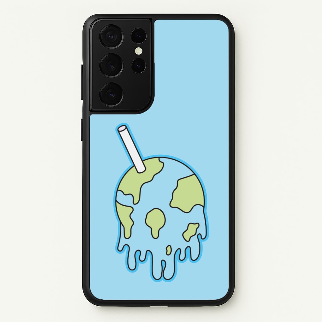 Straw - Juice - Juice WRLD Phone Case for Galaxy S21 Ultra