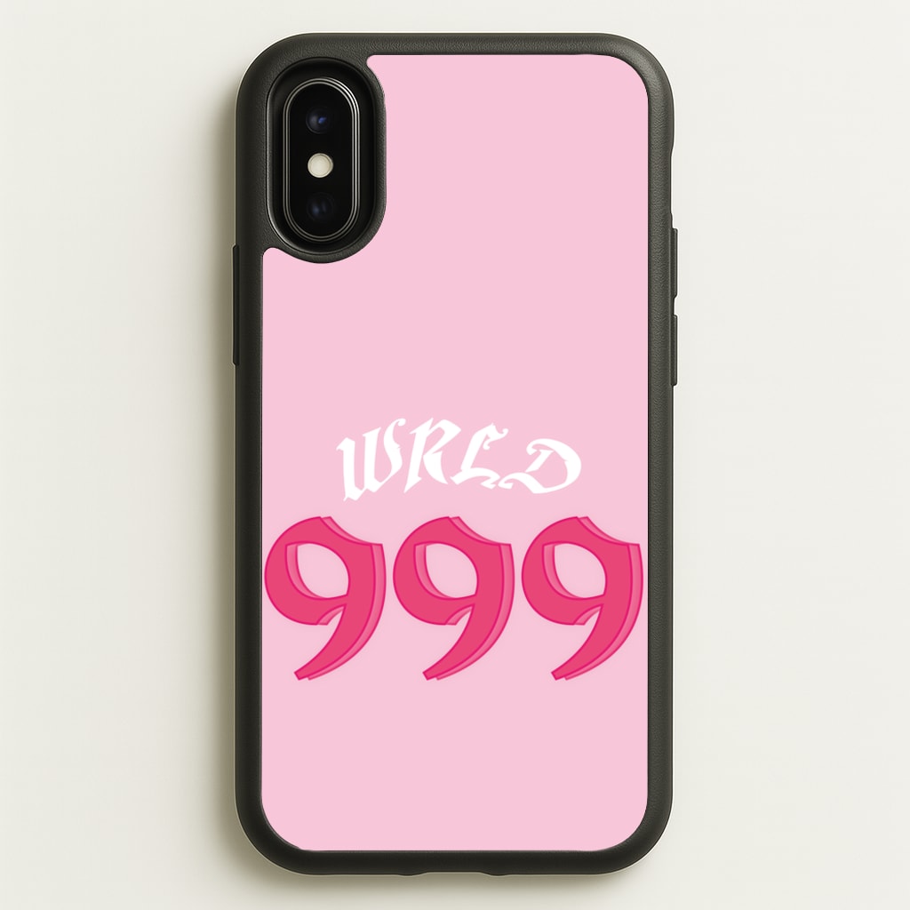 WRLD 999 - Juice - Juice WRLD Phone Case for iPhone X / XS