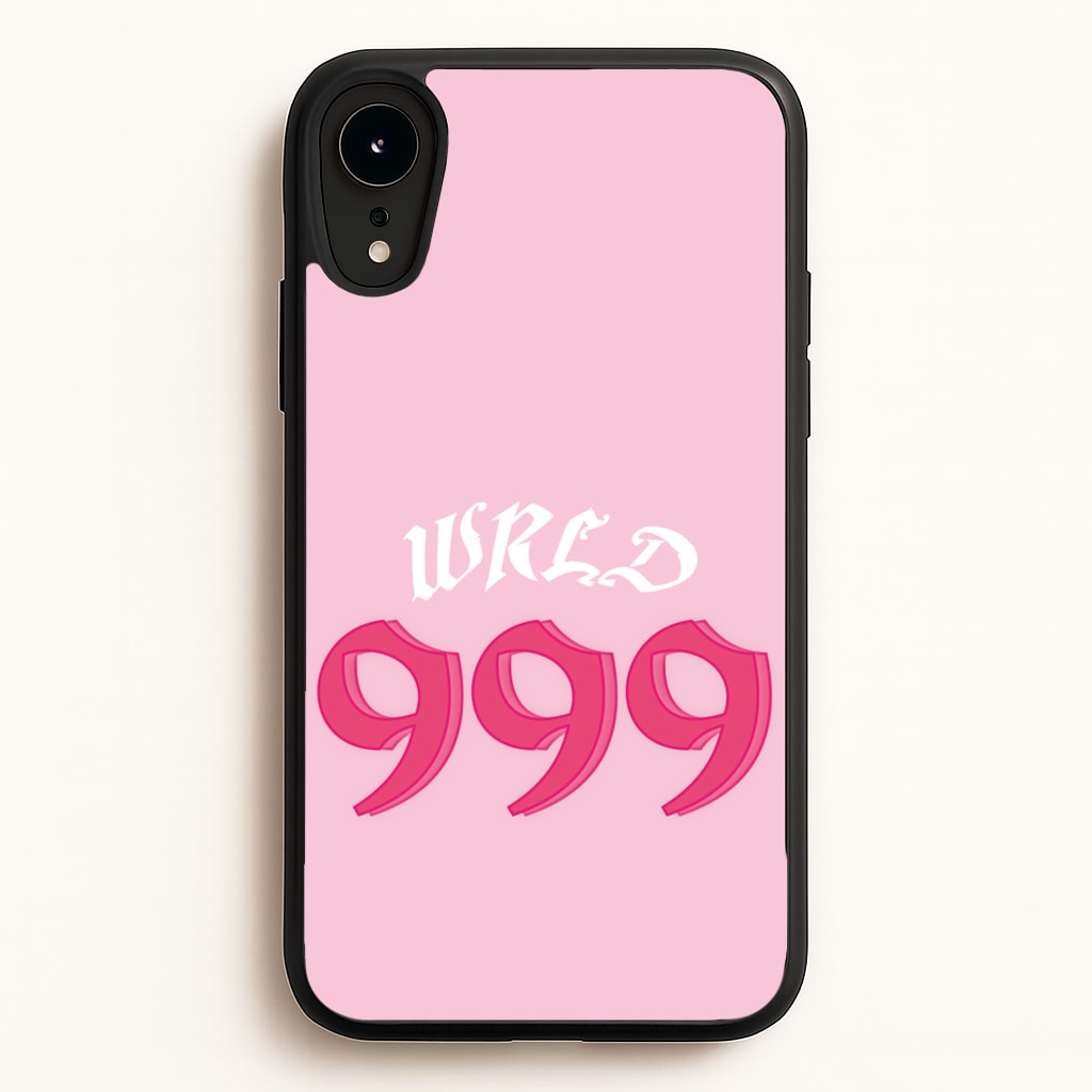 WRLD 999 - Juice - Juice WRLD Phone Case for iPhone XR