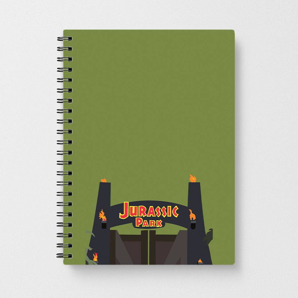The gate - Dinosaur Park Notebook