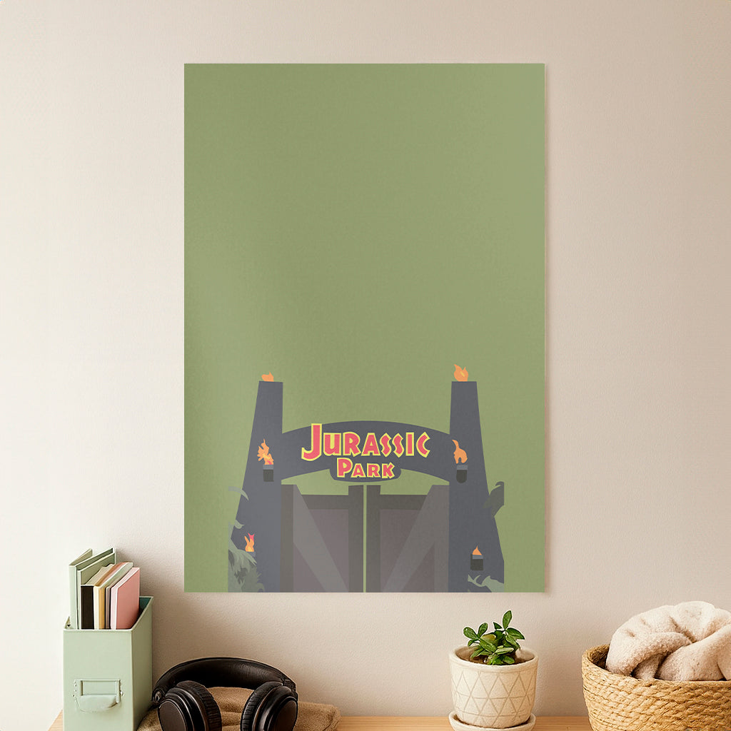 The gate - Dinosaur Park Poster