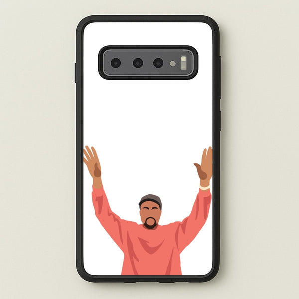 Kayne Cartoon - Kanye Phone Case for Galaxy S10 Plus