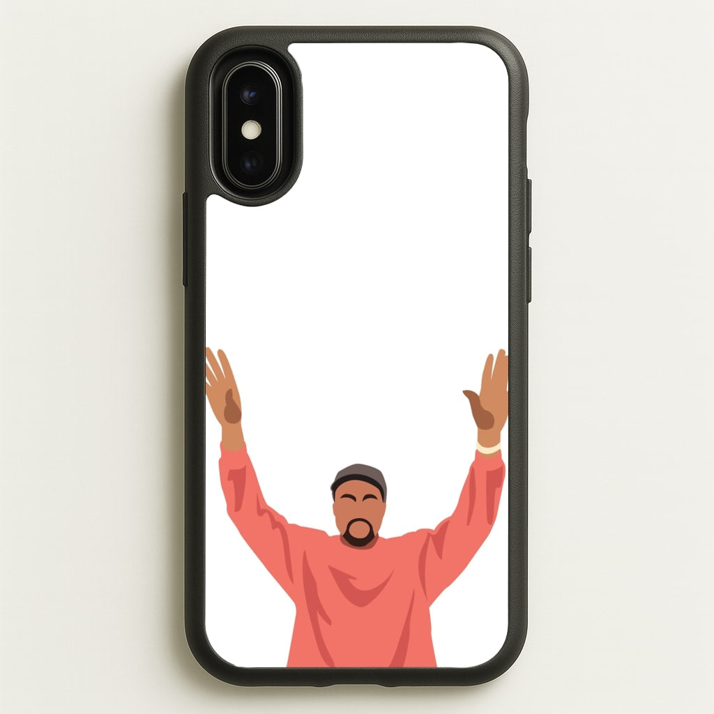 Kayne Cartoon - Kanye Phone Case for iPhone X / XS