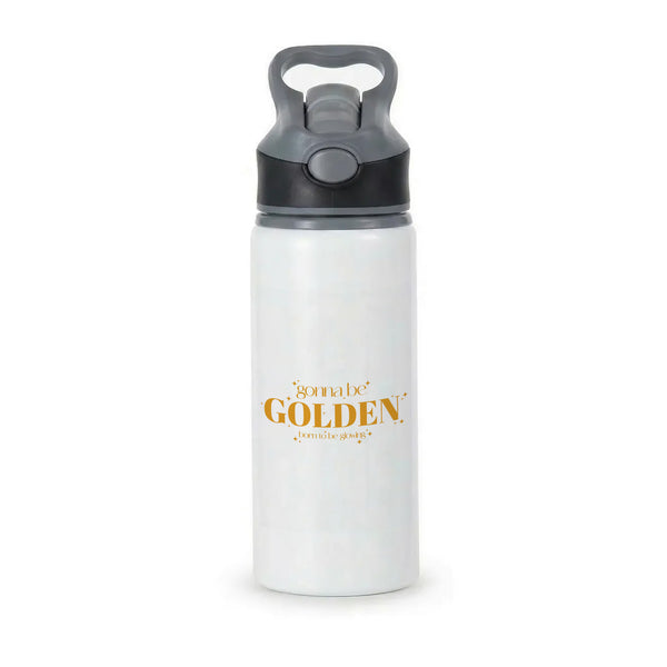Gonna Be Golden Active Water Bottle - Black