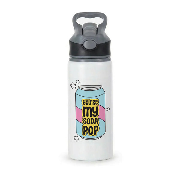 My Soda Can Active Water Bottle - Black