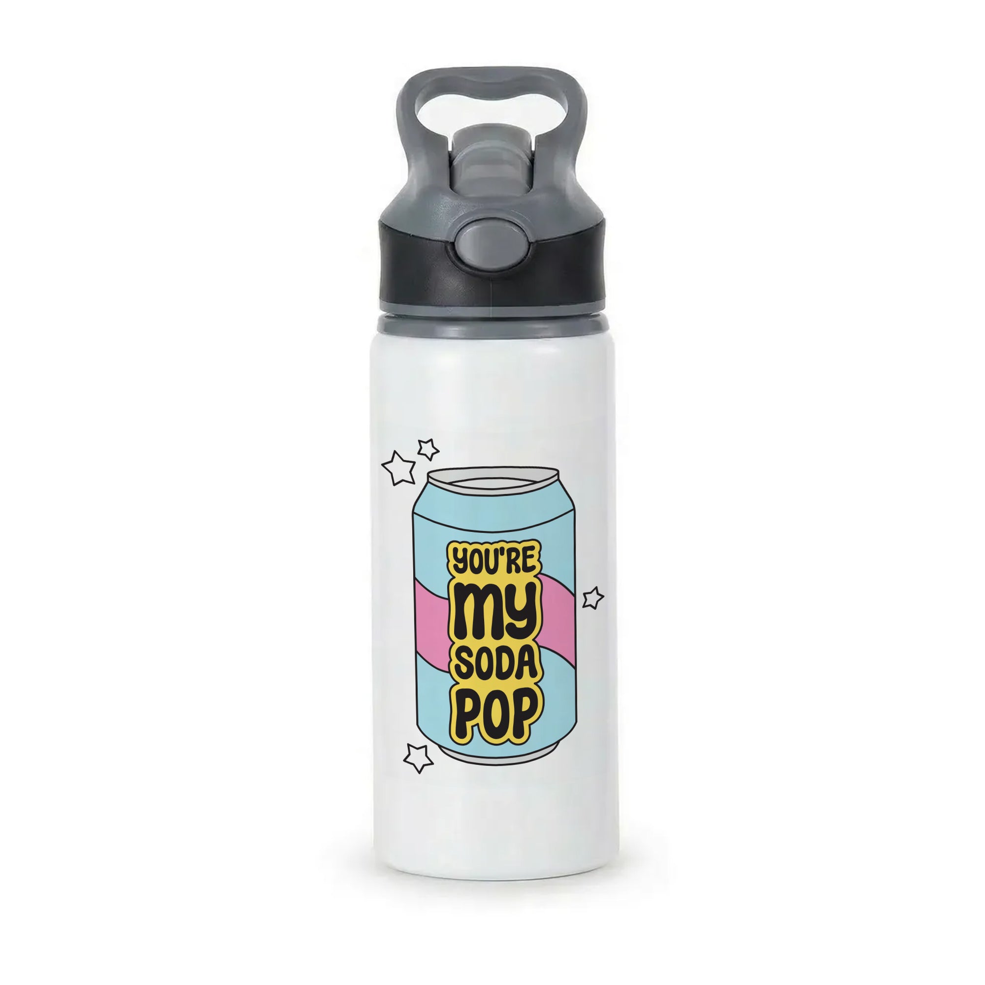 My Soda Can Active Water Bottle - Black