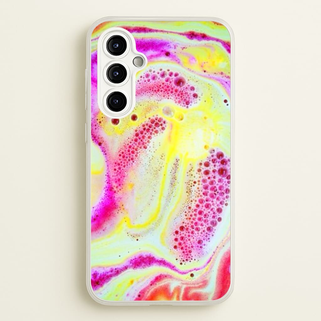 Super Colourful Bath Bomb Pattern - Phone Case for Galaxy A54