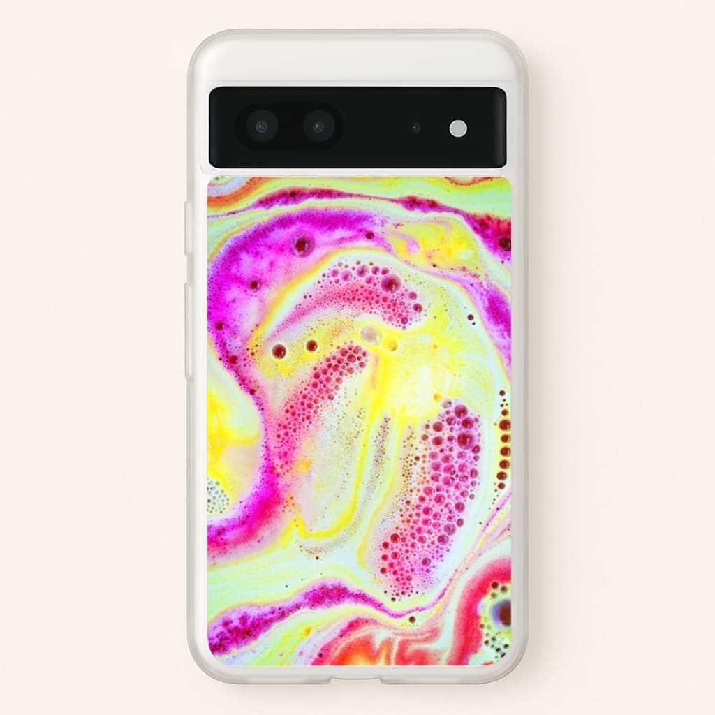 Super Colourful Bath Bomb Pattern - Phone Case for Google Pixel 7