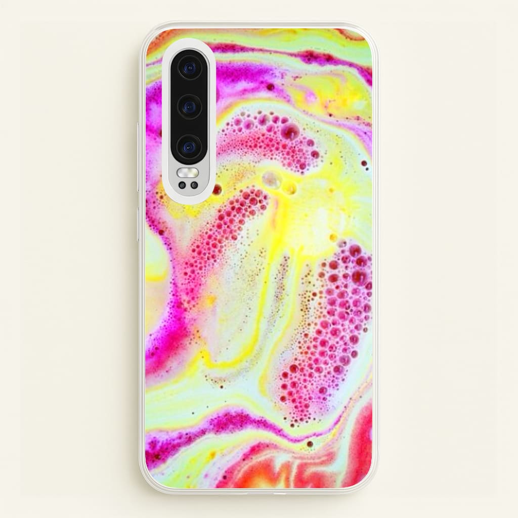 Super Colourful Bath Bomb Pattern - Phone Case for Huawei P30