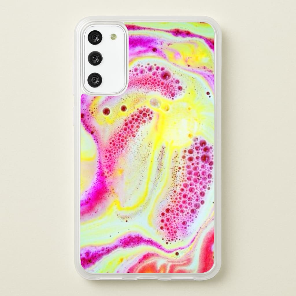 Super Colourful Bath Bomb Pattern - Phone Case for Galaxy S20