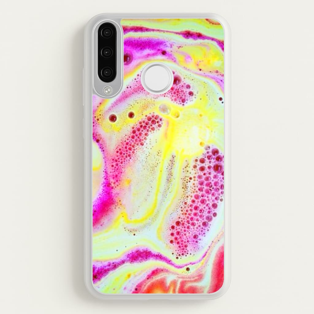 Super Colourful Bath Bomb Pattern - Phone Case for Huawei P30 Lite