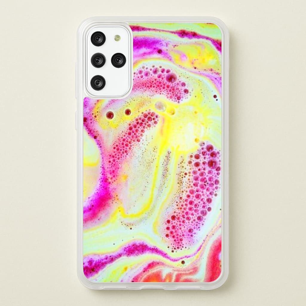Super Colourful Bath Bomb Pattern - Phone Case for Galaxy S20 Plus