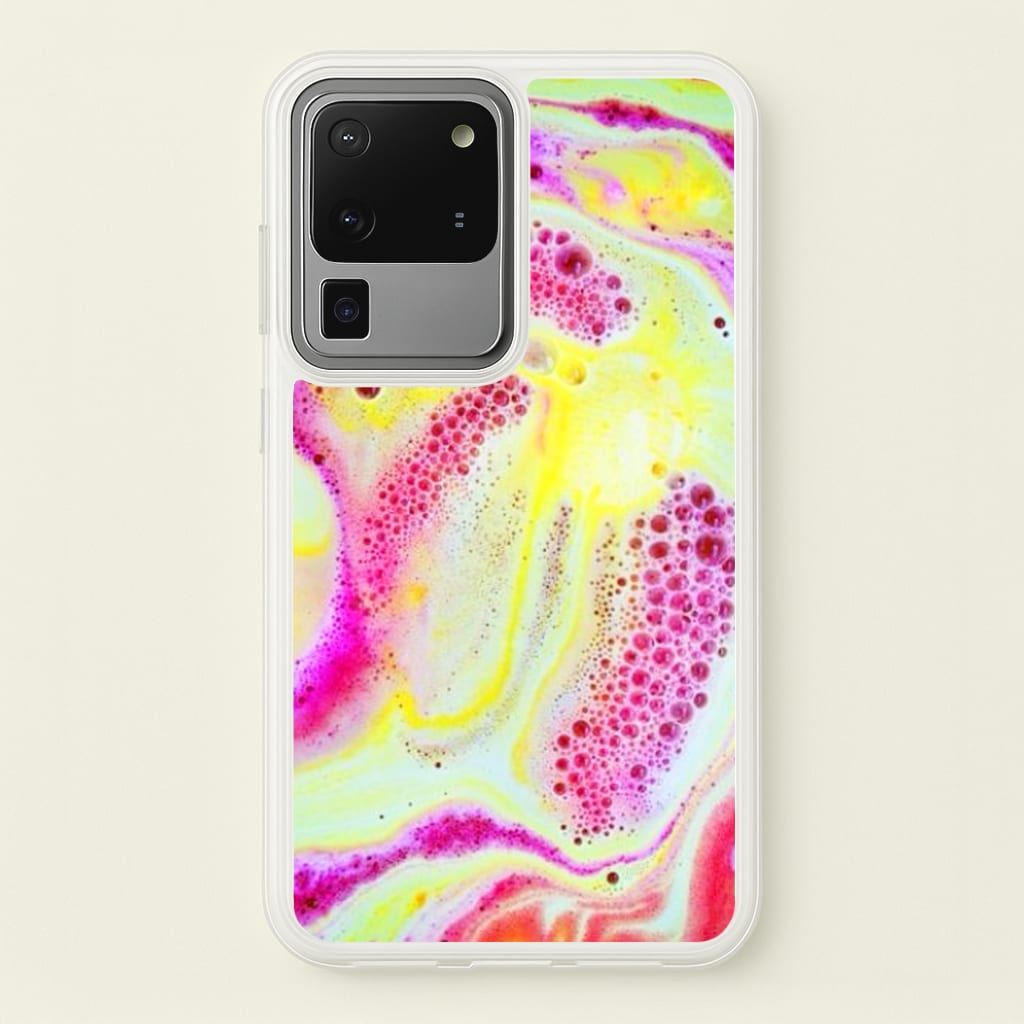 Super Colourful Bath Bomb Pattern - Phone Case for Galaxy S20 Ultra