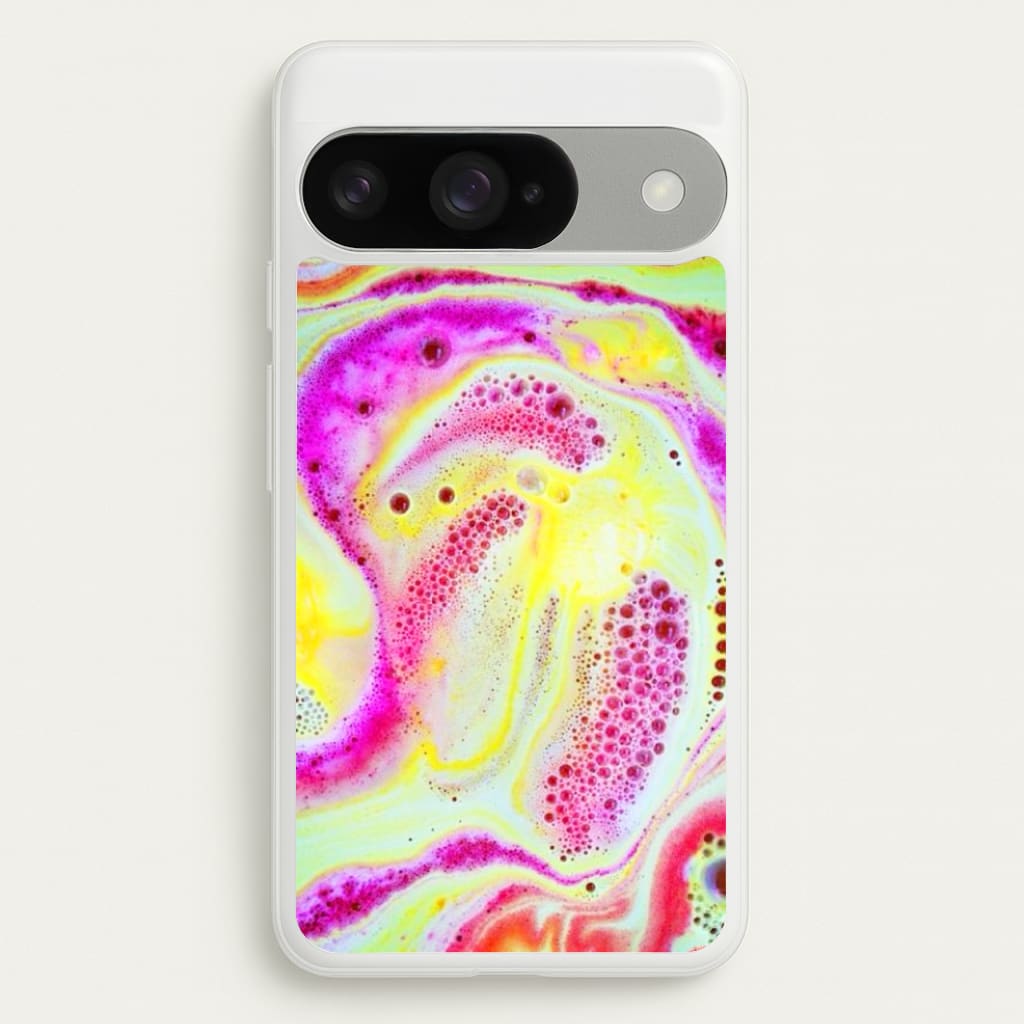 Super Colourful Bath Bomb Pattern Phone Case for Google Pixel 10 / 10 Pro