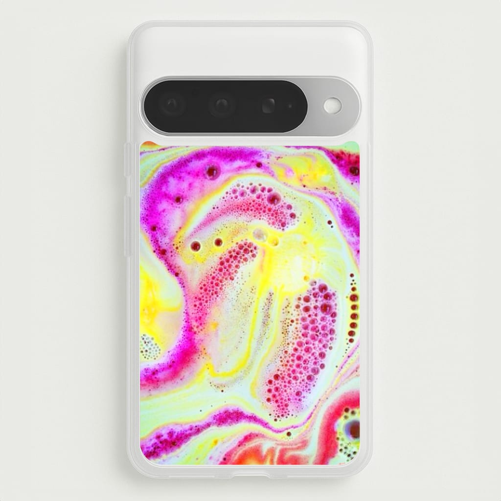 Super Colourful Bath Bomb Pattern Phone Case for Google Pixel 10 Pro XL