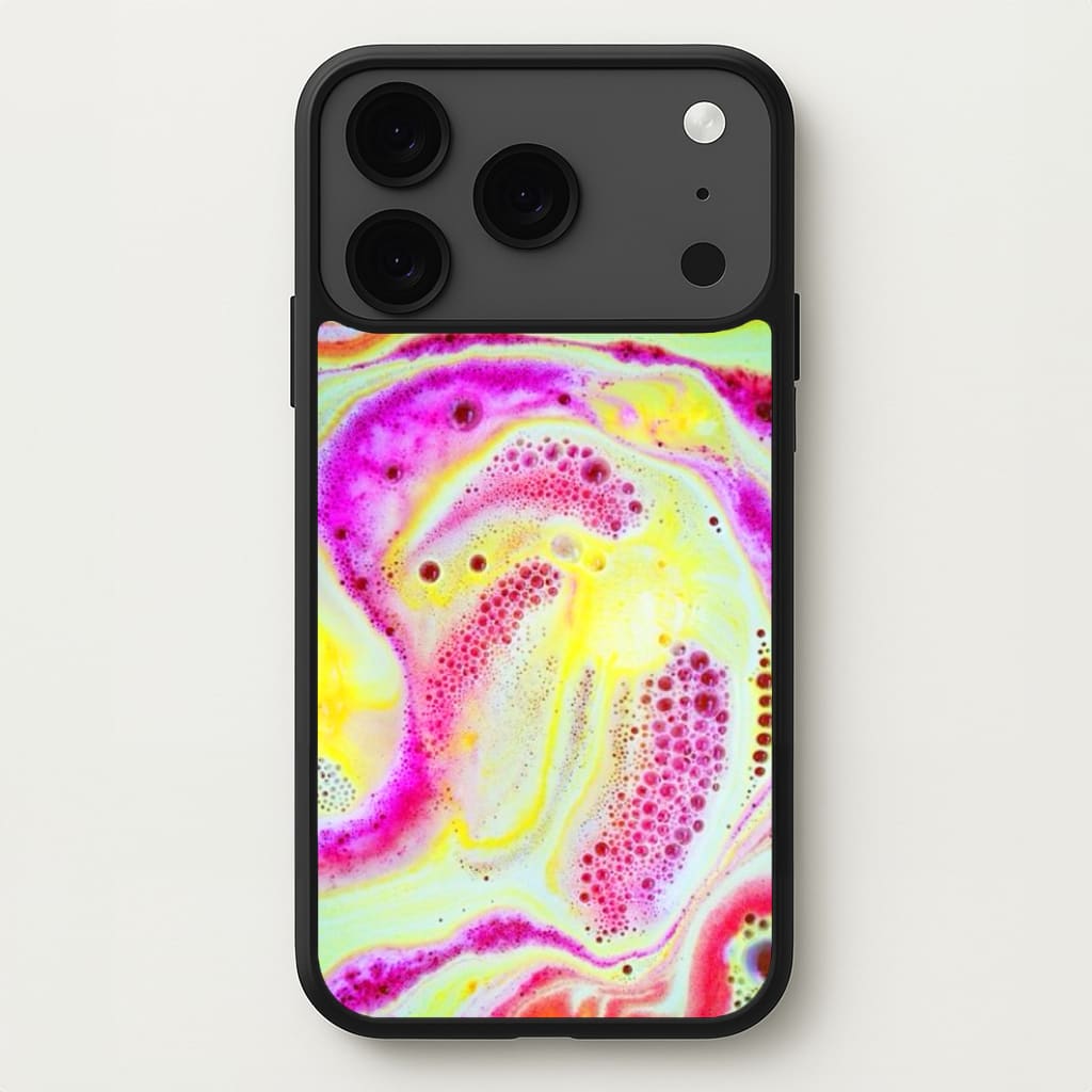 Super Colourful Bath Bomb Pattern Phone Case for iPhone 17 Pro