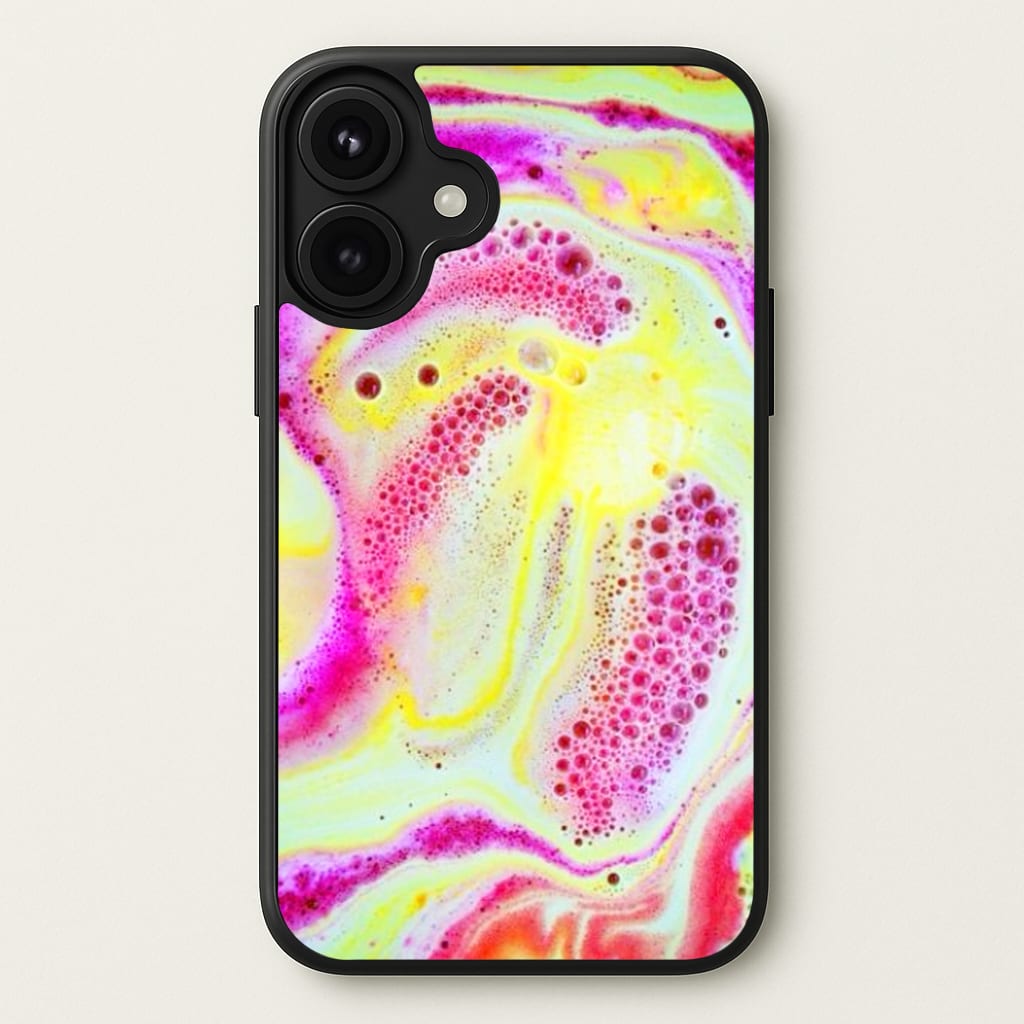 Super Colourful Bath Bomb Pattern Phone Case for iPhone 17