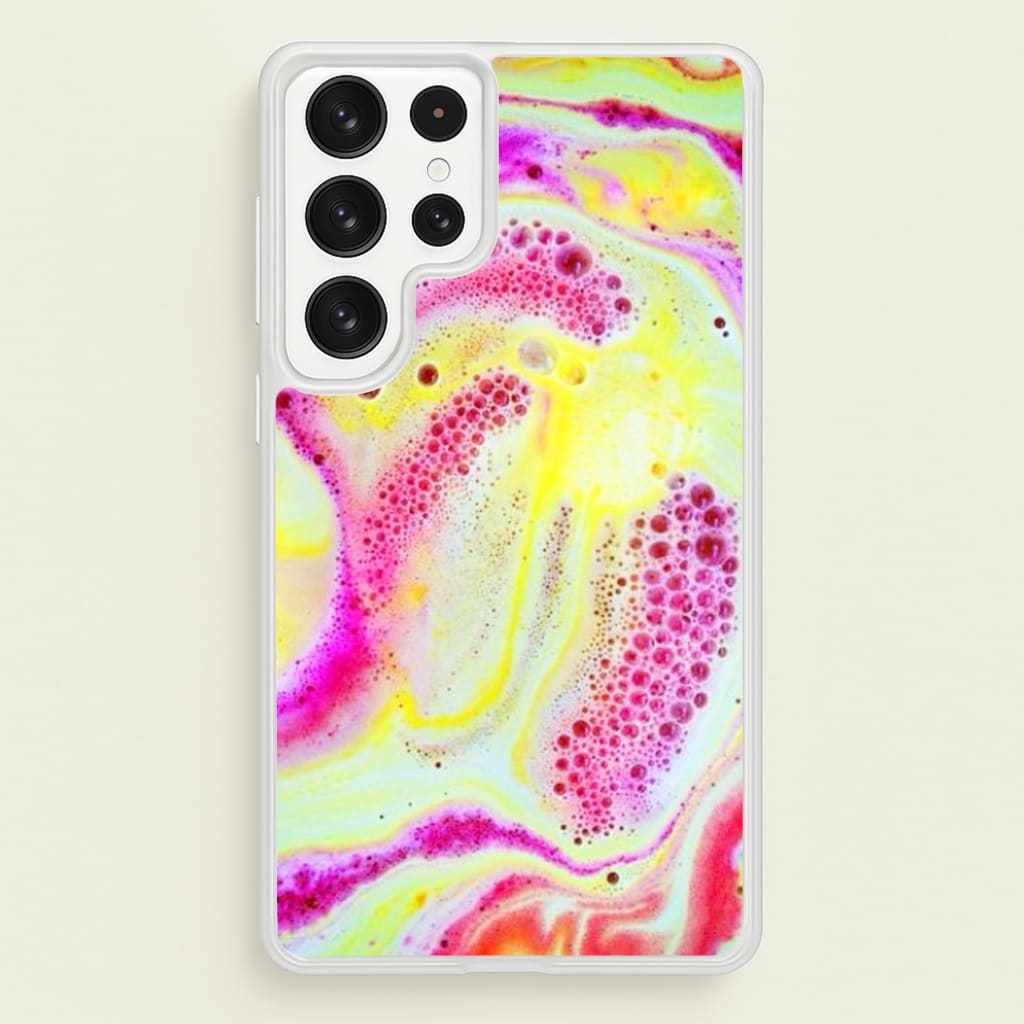 Super Colourful Bath Bomb Pattern - Phone Case for Galaxy S22 Ultra