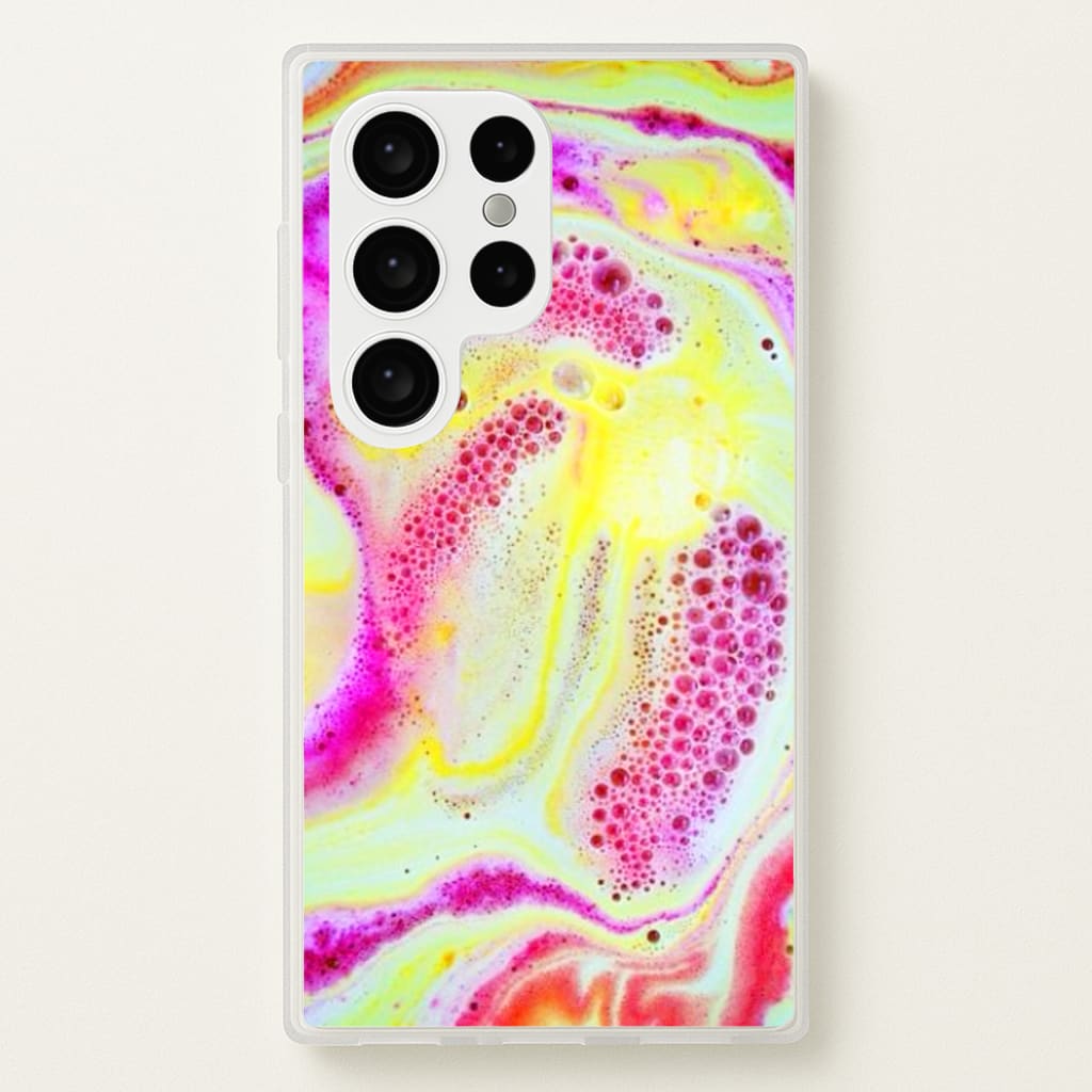 Super Colourful Bath Bomb Pattern - Phone Case for Galaxy S24 Ultra