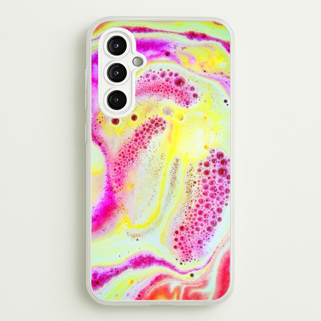 Super Colourful Bath Bomb Pattern - Phone Case for Galaxy A14