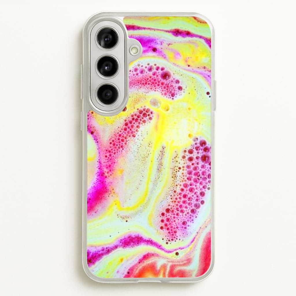 Super Colourful Bath Bomb Pattern - Phone Case for Galaxy A56