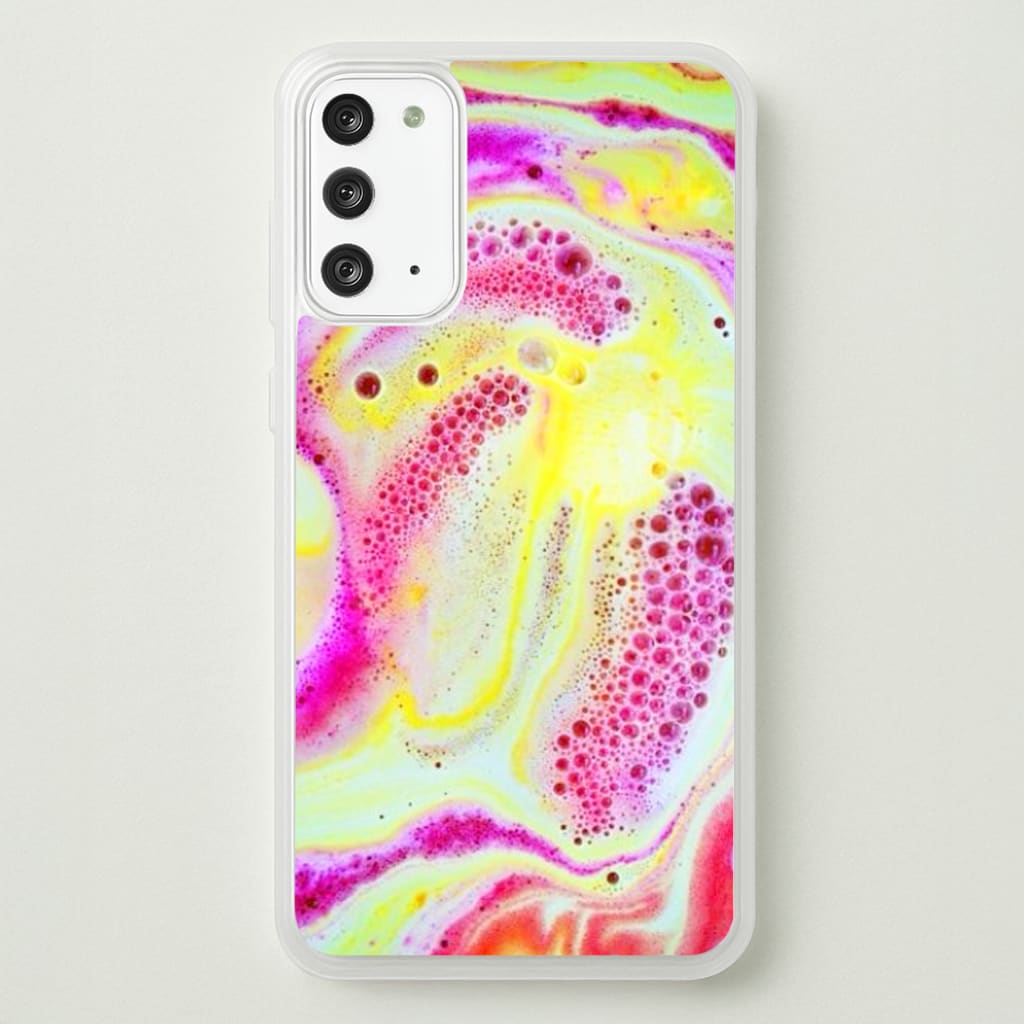 Super Colourful Bath Bomb Pattern - Phone Case for Galaxy Note 20