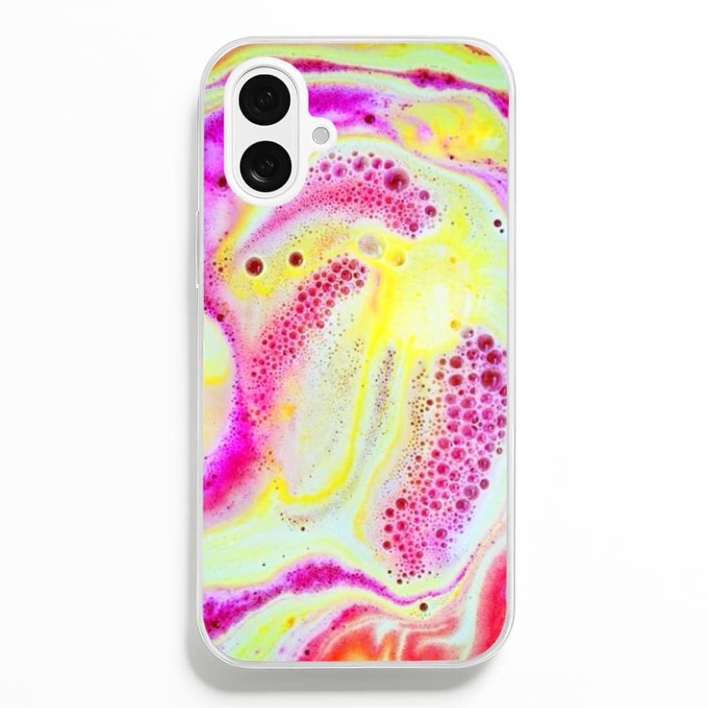 Super Colourful Bath Bomb Pattern - Phone Case for iPhone 16 Plus
